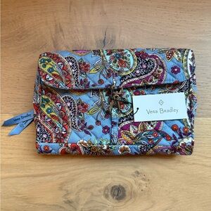 NWT Vera Bradley Roll-Up Tech Organizer, Province Paisley
